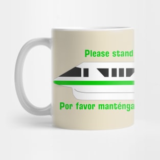 Please stand clear of the doors, Green Mug